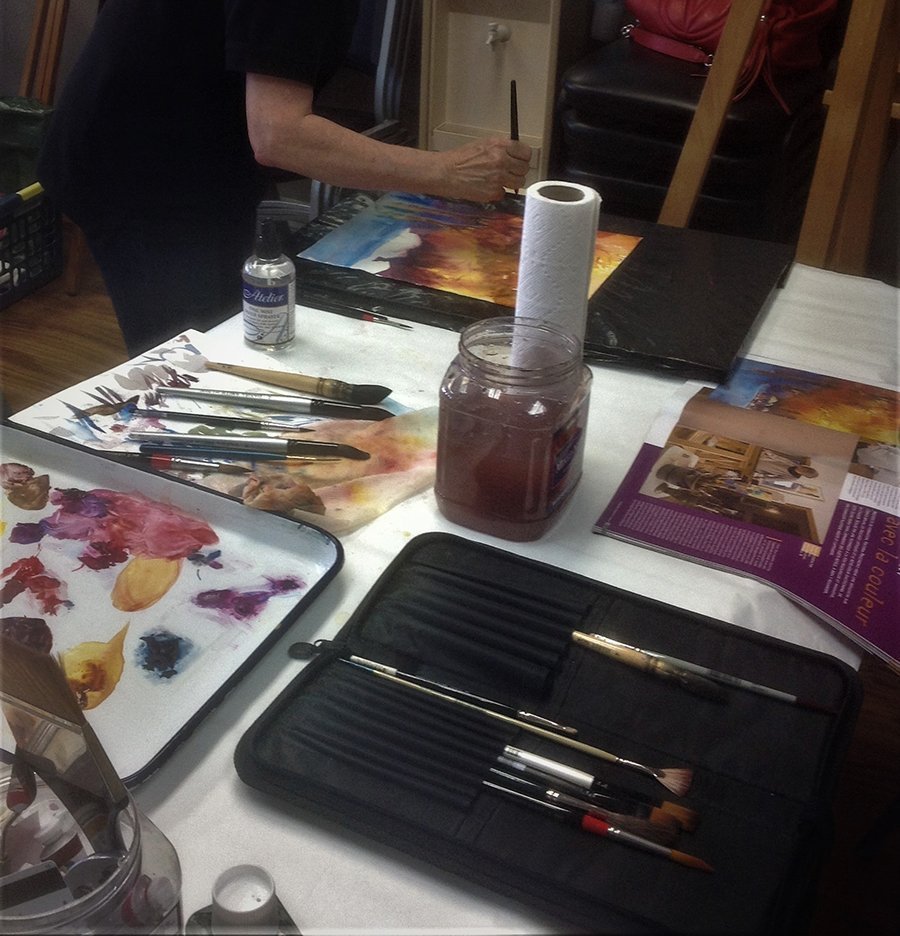 Intermediate/Advanced Watercolor Class