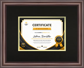 Diplomas & Certificates - Double Mat Series